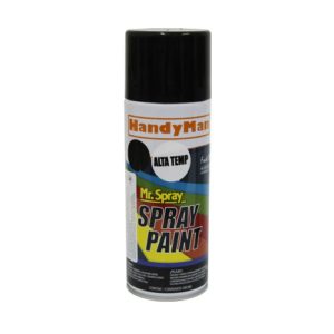 PINTURA SPRAY HANDYMAN  400ML NEGRO ALTA TEMPERATURA