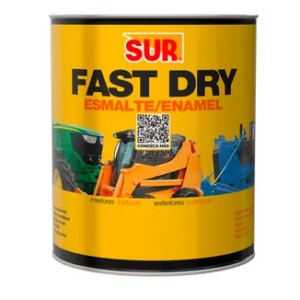 ESMALTE FAST DRY NEGRO 1/4