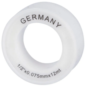 CINTA TEFLON GERMANY BLANCO 1/2 X 12MT