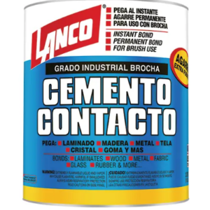 CEMENTO DE CONTACTO IND  1/4  LANCO CA-302-5