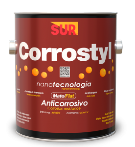 ANTICORROSIVO CORROSTYL BASE AGUA NEGRO MATE CUARTO